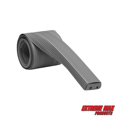 Extreme Max 3006.8889 High-Impact Cut-To-Fit Boat Trailer Bunk Wrap with End Caps - 2" x 4" x 24' Roll, Gray