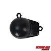 Extreme Max 3006.9201 Coated Ball-with-Fin Downrigger Weight - 3 lbs.
