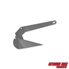 Extreme Max 3006.9312 Galvanized Self-Righting Delta Anchor - 35 lbs., Works Great on Sandy, Rocky, Muddy and Weedy Bottoms