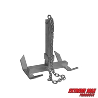 Extreme Max 3006.9327 Heavy-Duty Galvanized Collapsible Rocking Anchor - 26 lbs.