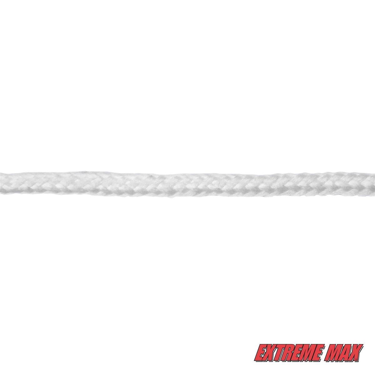 Extreme Max 3008.0445 White 7//32 x 100 Braided Cotton//Polyester Clothesline