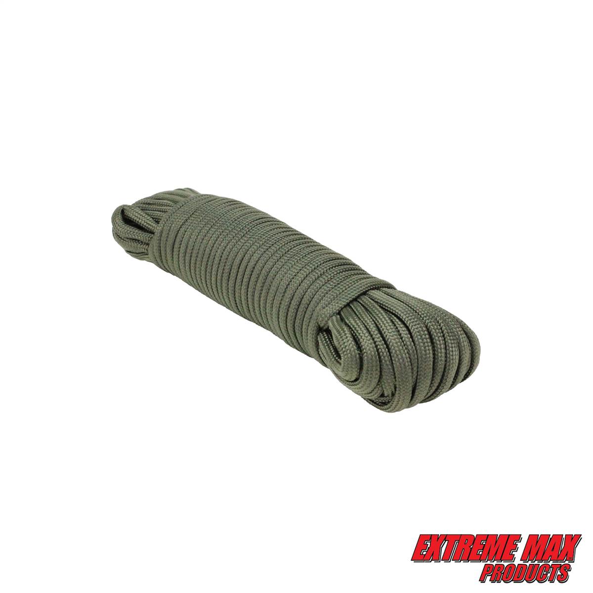 Cordelette paracorde 550 3 mm EDCX Nylon Paracord vert armée