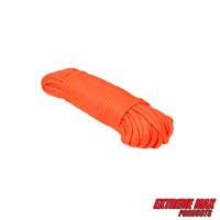 Extreme Max 3008.0487 Type III 550 Paracord - 5/32" x 25', Neon Orange