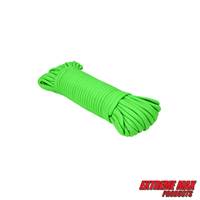 Extreme Max 3008.0499 Type III 550 Paracord - 5/32" x 25', Neon Green