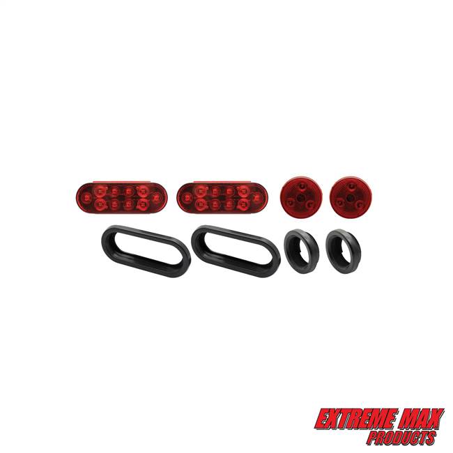 Extreme Max 5001.1362 LED Taillight Kit with Grommets