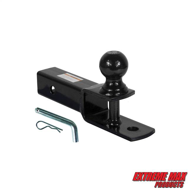 Extreme Max 5001.1383 3-in-1 ATV Ball Mount with 2" Ball - 2" Shank