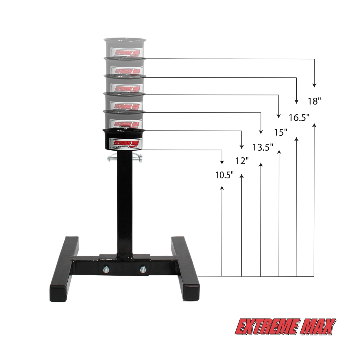 Extreme Max 5001.5031 Snowmobile Handlebar Stand