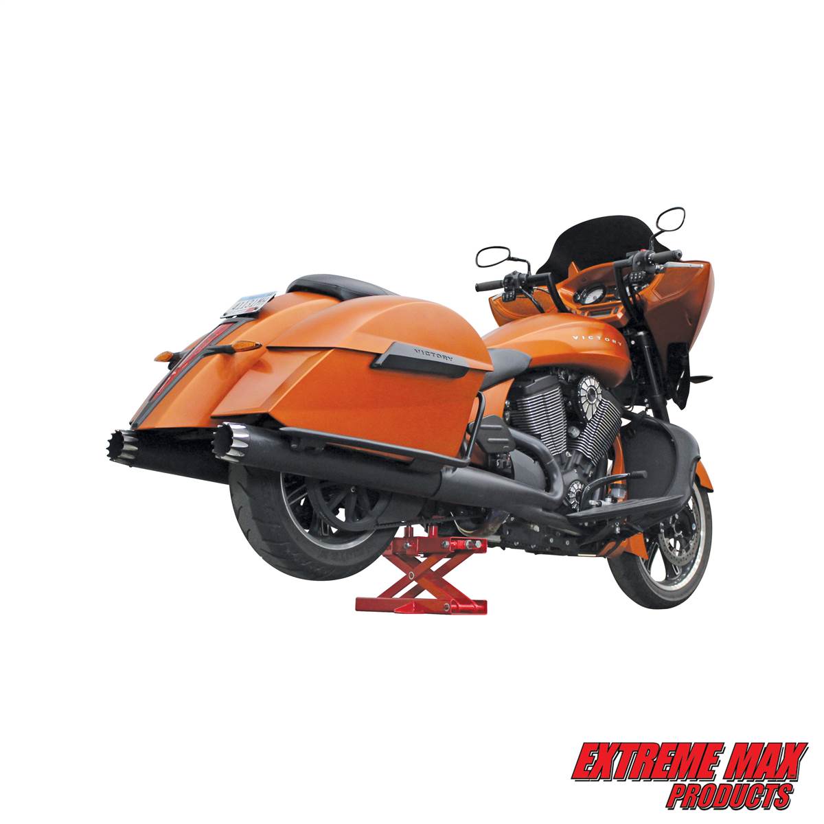 Extreme Max 1100 lb. Amplio elevador para motocicleta, Without Dolly, ancho