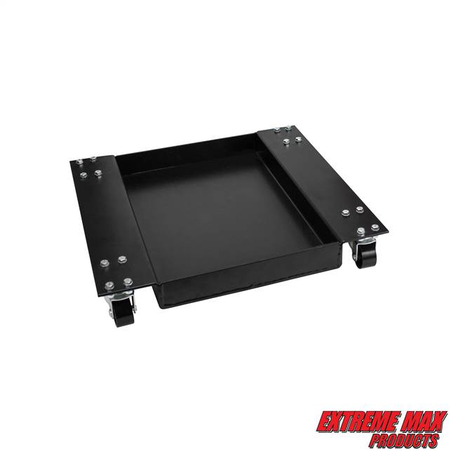 Extreme Max 5001.5067 Dolly Tray for Wide Motorcycle Scissor Jack