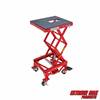 Extreme Max 5001.5083 Ultra-Stable Hydraulic Motorcycle Lift Table with Foot Pad Lift Function - Raises Bikes from 13.25" to 34", 300 lbs. Weight Capacity