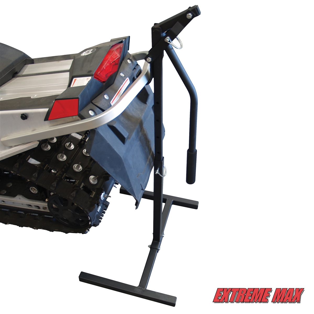 Extreme Max Snowmobile Lever Lift Stand and Handlebar Cup