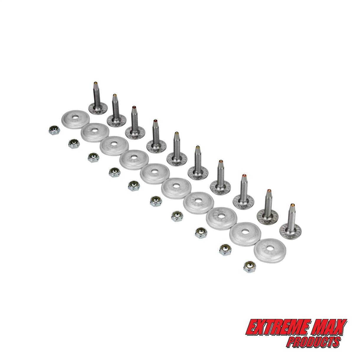 Extreme Max 5001.5379 Stainless Steel Platinum Plus Snowmobile Studs 1.520 Length Pack of 48