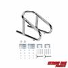 Extreme Max 5001.5763 Deluxe Chrome Motorcycle Wheel Chock - 5.5" Wide