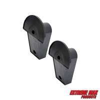 Extreme Max 5001.5811 Minimalist Wall-Mount Helmet Hanger - Pack of 2