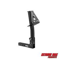 Extreme Max 5001.5831 Pivoting Fold Down Hitch Mount Spare Tire Carrier for 2" Receivers