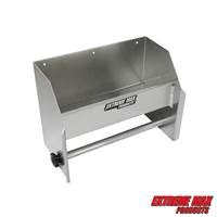 Extreme Max 5001.6035 Aluminum Hand Cleaning Station Organizer for Enclosed Race Trailer, Shop, Garage, Storage - Silver