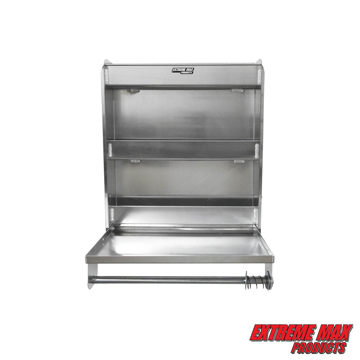 Towel rack for trailer outlet