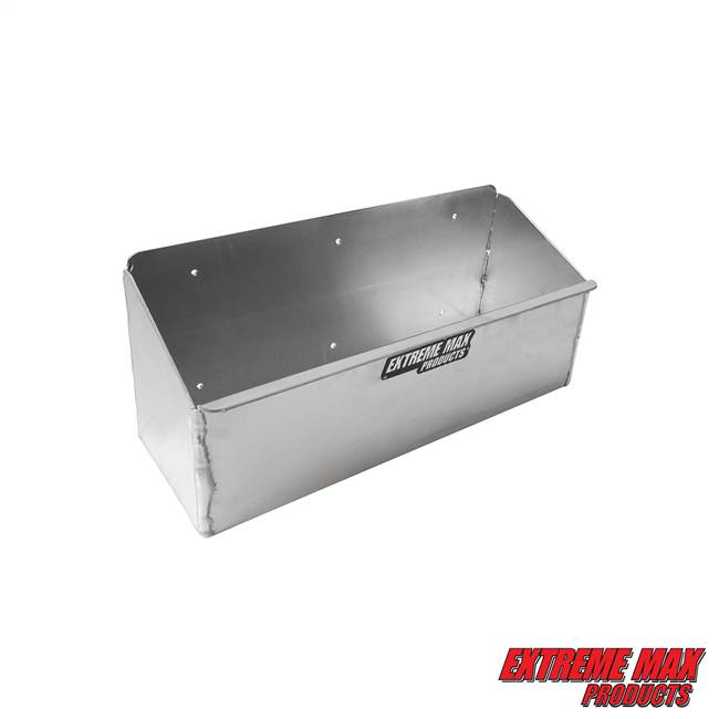 Extreme Max 5001.6105 Aluminum Spray Bottle Shelf for Enclosed Trailer Shop Garage Storage - Hold 3-4 One Gallon Containers