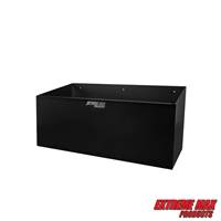 Extreme Max 5001.6154 Aluminum Dual Fuel Jug Holder - Fits Two 5 Gallon Containers, Storage Organizer for Enclosed Race Trailer, Shop, Garage, Storage, Black