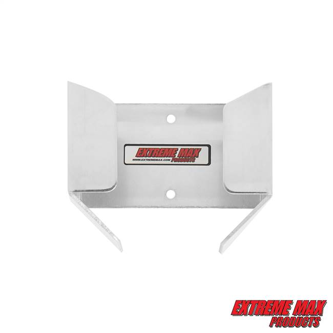 Extreme Max 5001.6199 Large Wall-Mount Aluminum Air Gauge Holder for Race Trailer, Garage, Shop, Enclosed Trailer, Toy Hauler