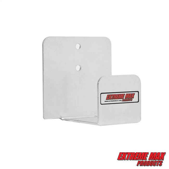 Extreme Max 5001.6222 Wall-Mount Aluminum Duct Tape Holder for Race Trailer, Garage, Shop, Enclosed Trailer, Toy Hauler - Silver