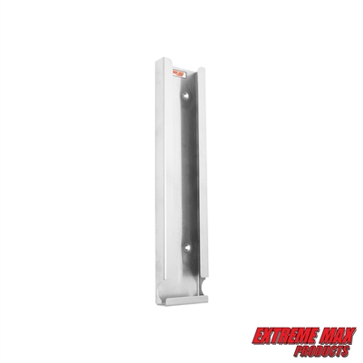 Extreme Max 5001.6245 Wall-Mount Aluminum Spark Plug Dispenser/Holder for Enclosed Race Trailer, Shop, Garage, Storage - Holds 16 Spark Plug Boxes, Silver