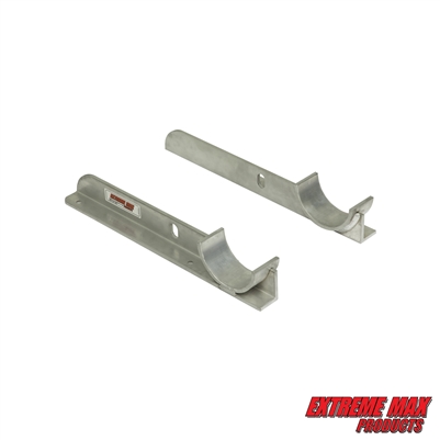 Extreme Max 5001.6271 Aluminum Floor Jack Mount for Enclosed Race Trailer, Shop, Garage, Storage - Silver