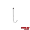 Extreme Max 5001.6291 Aluminum Utility Hook for Enclosed Race Trailer, Shop, Garage, Storage - Silver