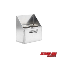 Extreme Max 5001.6294 Propane Torch or Fire Extinguisher Holder for Enclosed Race Trailer, Shop, Garage, Storage - Silver
