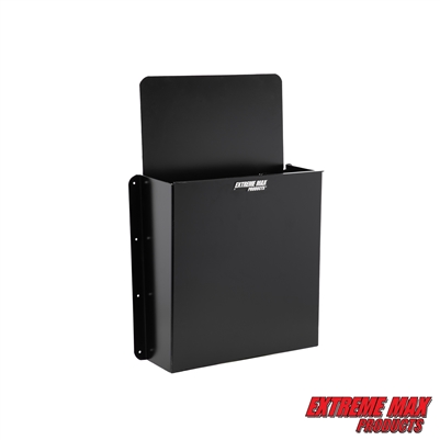 Extreme Max 5001.6325 Wall-Mount Aluminum Floor Jack Holder - Black