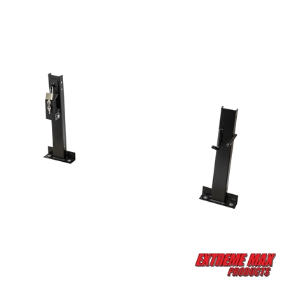 Extreme Max 5001.6348 1-Position Locking Trimmer Rack for Open Trailers