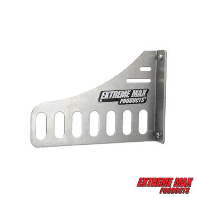 Extreme Max 5001.6365 Aluminum Garment Holder for Enclosed Trailer Shop Garage Storage - Silver