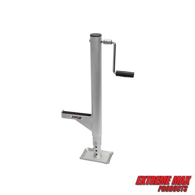 Extreme Max 5001.6399 Universal Heavy-Duty Extended Range Quick Lift ATV/UTV Field Jack with Large Foot Plate (8" x 6") - 26" to 36" Range, 2500 lbs. Capacity