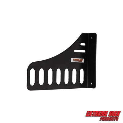 Extreme Max 5001.6752 Aluminum Garment Holder for Enclosed Trailer Shop Garage Storage - Black