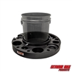 Extreme Max 5001.6818 Bucket Dolly with Spray Can, Tool & Cleaning Supply Trays - Fits 3.5 to 6 Gallon Pails - 200 lb. Capacity Rolling Detailing Caddy