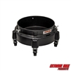 Extreme Max 5001.6821 Bucket Moving Dolly for 3.5-6 Gallon Pails with Free-Rolling Casters - 300 lb. Capacity