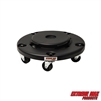 Extreme Max 5001.6829 Trash Can Dolly with Five 3" Rugged Casters for Smooth Transport of Heavy Loads - 500 lb. Capacity, Fits 22-55 Gallon Trash Cans