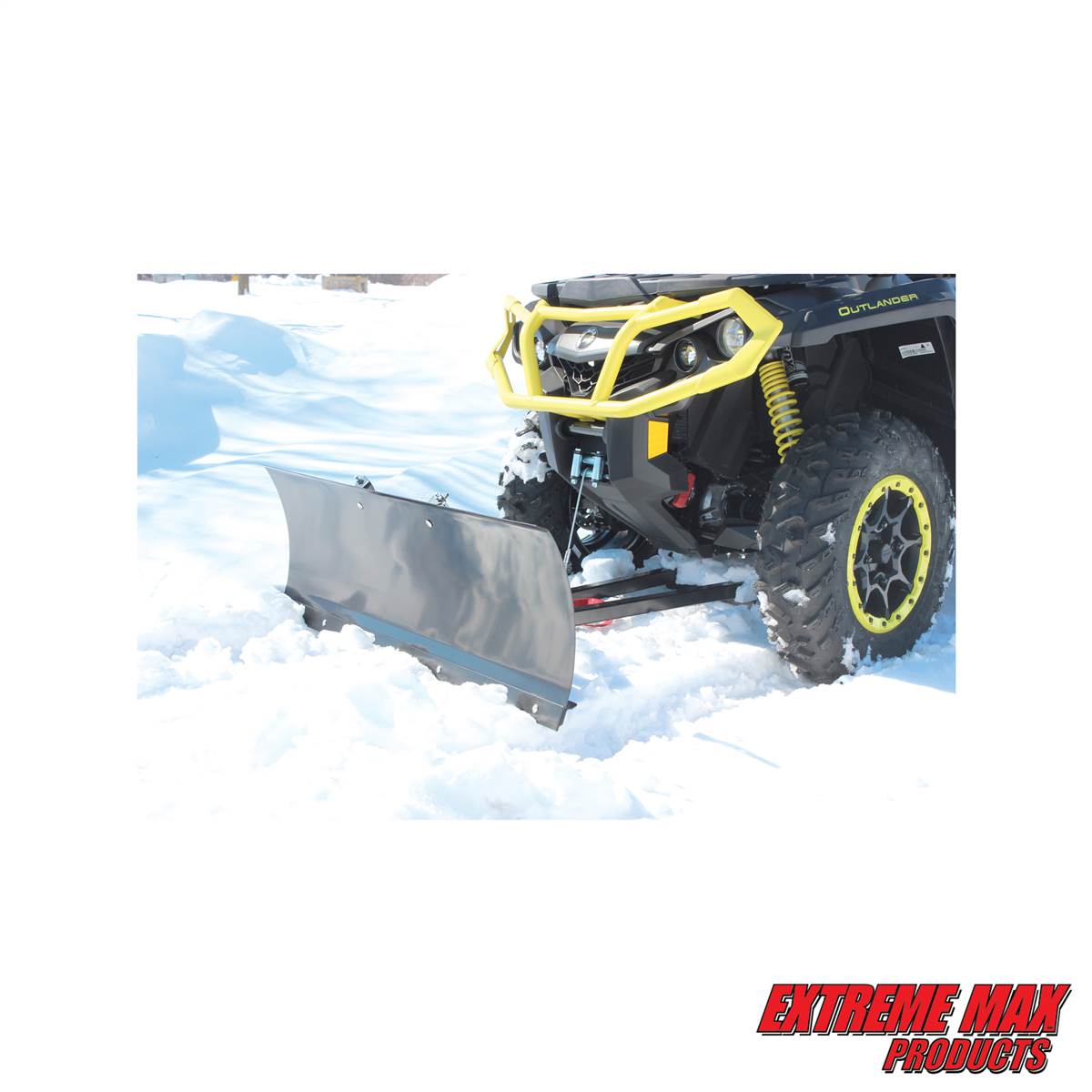 Extreme Max 5500.5112 Heavy-Duty UniPlow One-Box ATV Plow System with  Can-Am Outlander Mount - 60