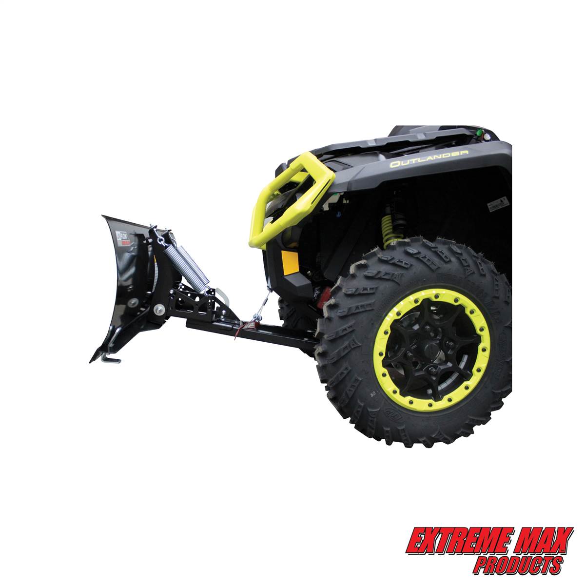 Extreme Max 5500.5112 Heavy-Duty UniPlow One-Box ATV Plow System with  Can-Am Outlander Mount 