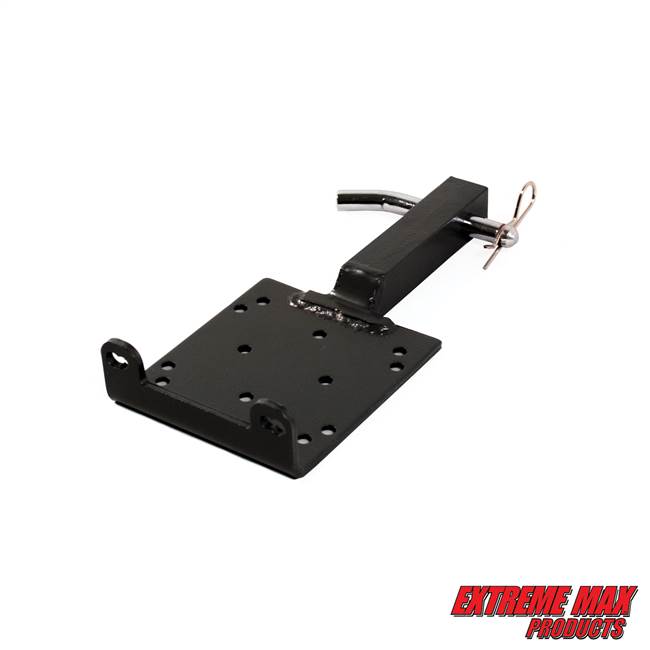 Extreme Max 5600.3087 Universal 1.25" Receiver Hitch Winch Mount for ATV