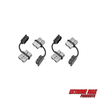 Extreme Max 5600.3102.2 Quick Connect Battery Plug for ATV/UTV Winches - 2-Pack