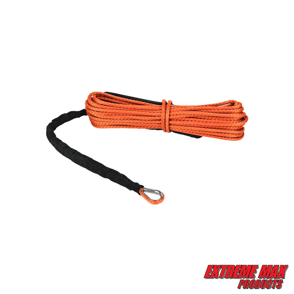 Extreme Max 5600.3203 The Devil's Hair ATV / UTV Winch Rope - Orange