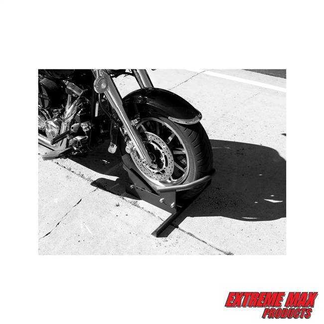 Extreme Max 5600.3204 Deluxe Motorcycle Wheel Chock Renewed Tie-Down Kit 