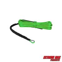 Extreme Max 5600.3224 "The Devil's Hair" ATV / UTV Winch Rope - Lime Green