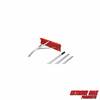 Extreme Max 5600.3262 Poly Roof Rake - 16' Reach with 23" Blade