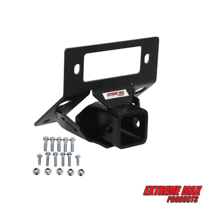 Extreme Max 5600.3389 ATV Front Lower 2" Receiver Kit with Receiver Bracket and Hardware for Can-Am Defender 4-Wheeler