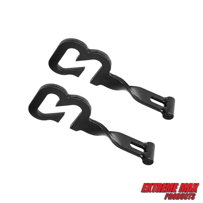 Extreme Max 5600.3461 UTV Cab-Cooling Bracket Door Latch 3.5" Extension for Polaris Ranger - Includes 2 Latch Extensions