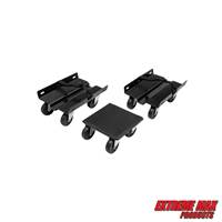 Extreme Max 5800.2003 Economy Snowmobile Dolly System - Black
