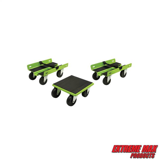 Extreme Max 5800.2006 Economy Snowmobile Dolly System - Green