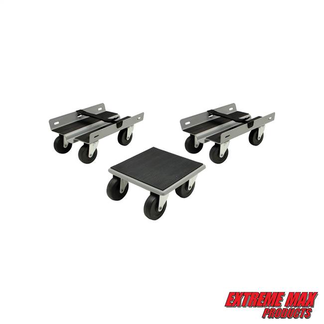 Extreme Max 5800.2009 Economy Snowmobile Dolly System - Gray